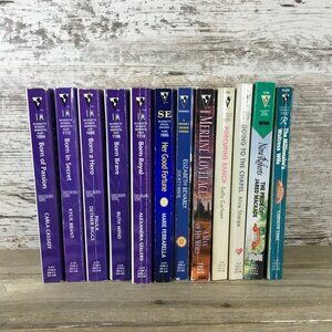 Lot of 12 Silhouette Romance Paperback Books Mixed Authors 1995-2005